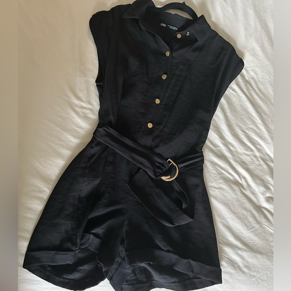 Zara black romper